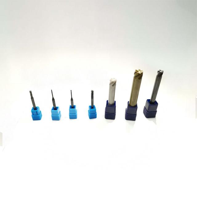 Collection of ceramic end mills